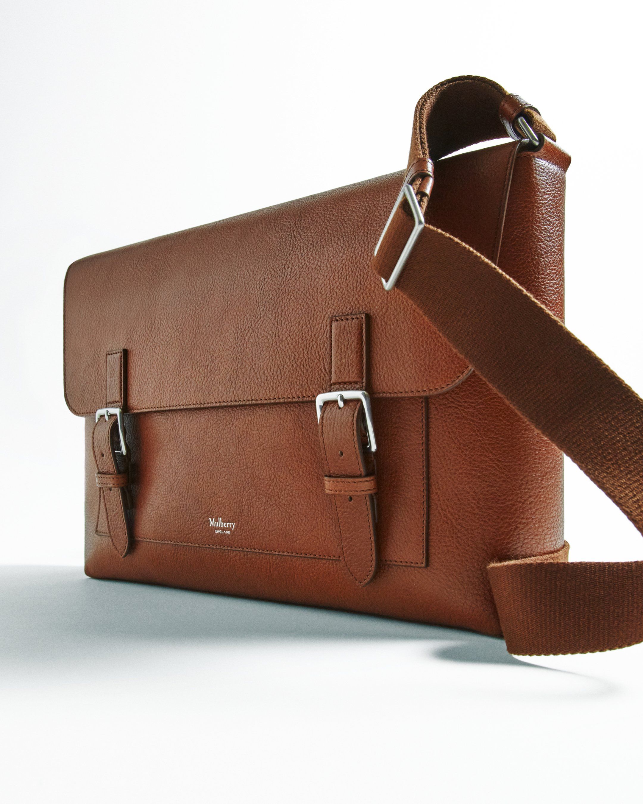 Mulberry Chiltern messenger bag in oak leather